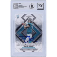 Trevor Lawrence Jacksonville Jaguars Autographed 2021 Panini Prizm 1 Emergent #E-1 Beckett Fanatics Witnessed Authenticated 10 Rookie Card