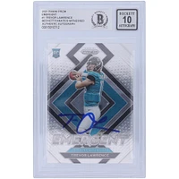 Trevor Lawrence Jacksonville Jaguars Autographed 2021 Panini Prizm 1 Emergent #E-1 Beckett Fanatics Witnessed Authenticated 10 Rookie Card