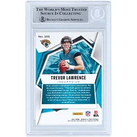 Trevor Lawrence Jacksonville Jaguars Autographed 2021 Panini Rookies and Stars #101 Beckett Fanatics Witnessed Authenticated Rookie Card