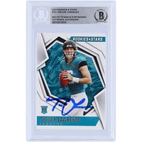 Carte de recrue authentifiée autographiée par Trevor Lawrence Jacksonville Jaguars #101 de Panini Rookies & Stars 2021 Beckett Fanatics