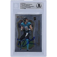 Trevor Lawrence Jacksonville Jaguars Autographed 2021 Panini Select Certified Rookies #SCR-1 Beckett Fanatics Witnessed Authenticated Rookie Card 