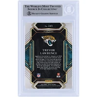 Trevor Lawrence Jacksonville Jaguars Autographed 2021 Panini Select Club Level #243 Beckett Fanatics Witnessed Authenticated Rookie Card