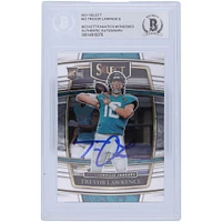Carte de recrue authentifiée autographiée par Trevor Lawrence Jacksonville Jaguars 2021 Panini Select Concourse #43 Beckett Fanatics
