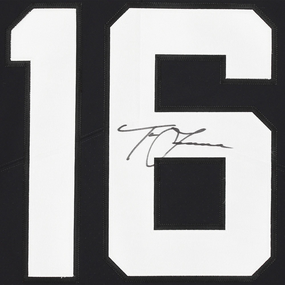 Maillot Nike Elite noir autographié par Trevor Lawrence des Jacksonville Jaguars