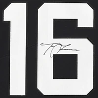 Maillot Nike Elite noir autographié par Trevor Lawrence des Jacksonville Jaguars