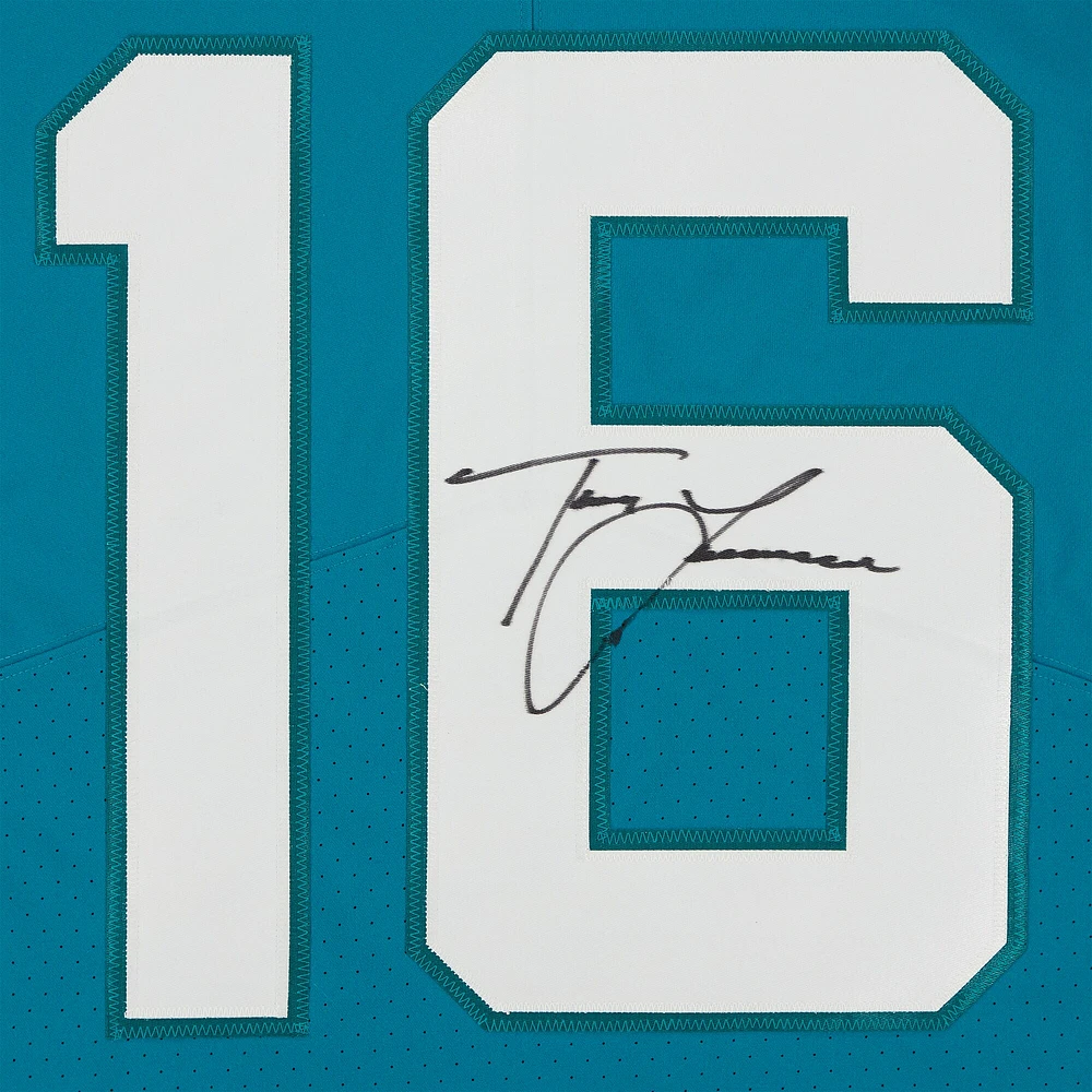 Trevor Lawrence Jacksonville Jaguars Autographed Nike Teal Elite Jersey