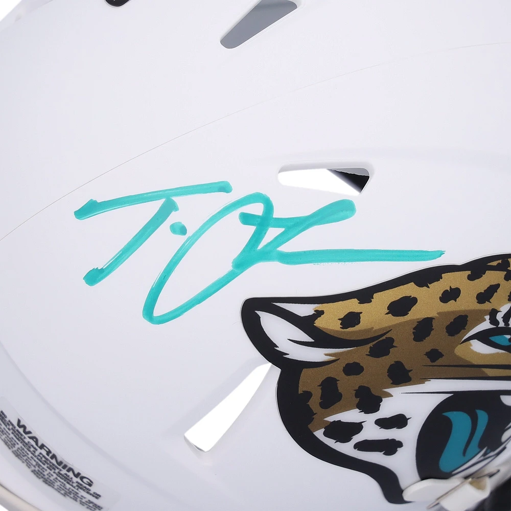 Trevor Lawrence Jacksonville Jaguars Autographed Riddell 2024 Alternate Speed Mini Helmet 