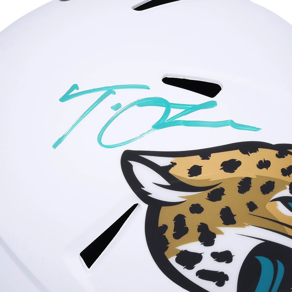 Trevor Lawrence Jacksonville Jaguars Autographed Riddell 2024 Alternate Speed Replica Helmet 