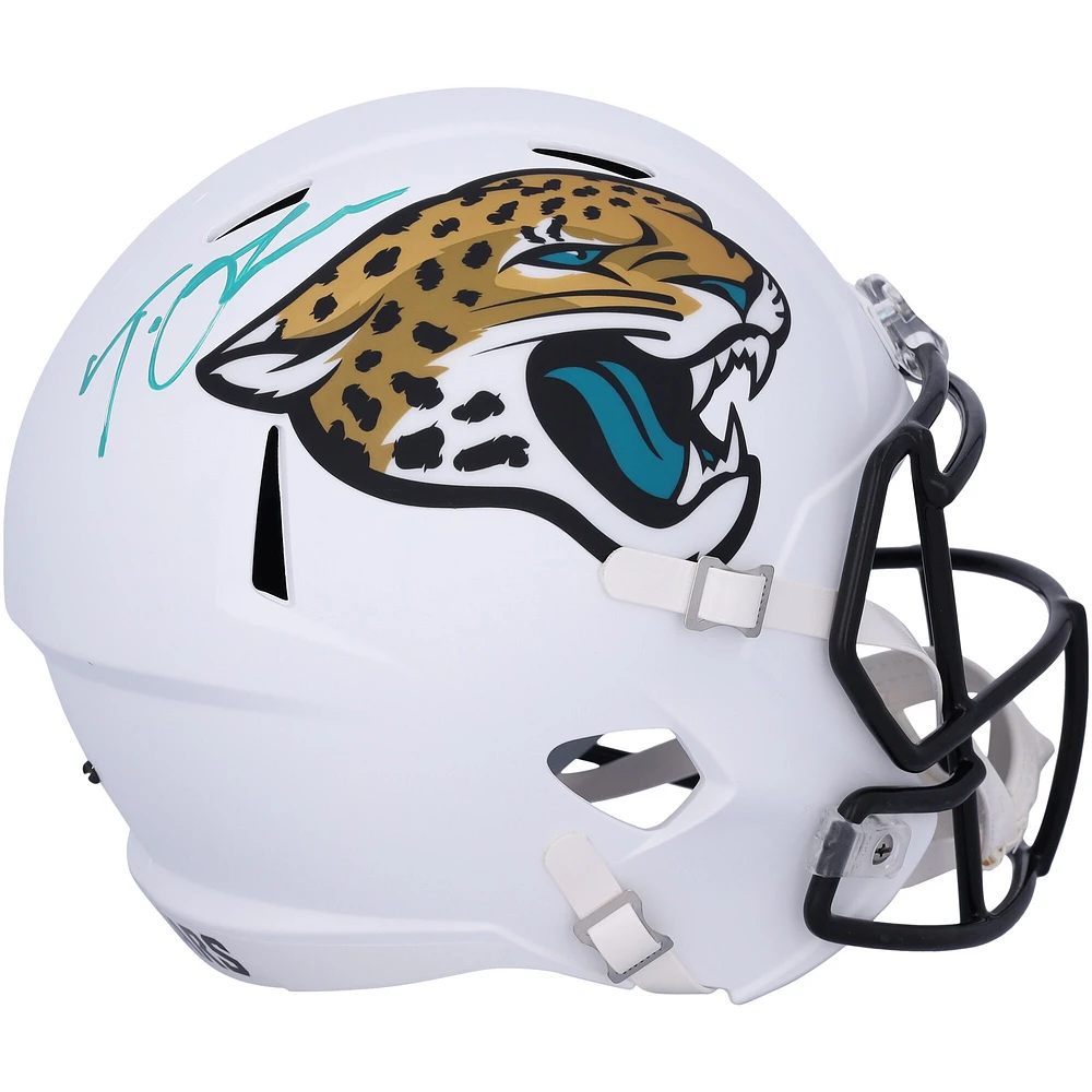 Trevor Lawrence Jacksonville Jaguars Autographed Riddell 2024 Alternate Speed Replica Helmet