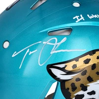 Casque authentique Riddell Flash Speed ​​autographié par Trevor Lawrence des Jacksonville Jaguars avec l'inscription « It Was Always the Jags »