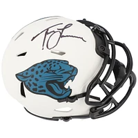 Trevor Lawrence Jacksonville Jaguars Autographed Riddell Lunar Eclipse Alternate Speed Mini Helmet