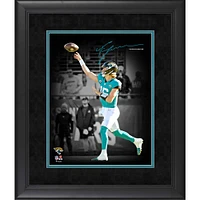Trevor Lawrence Jacksonville Jaguars Facsimile Signature Framed 11" x 14" Spotlight Photograph
