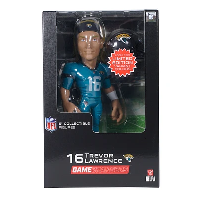 Trevor Lawrence Jacksonville Jaguars Series 4 GameChanger 6" Vinyl Figurine - Look for Rare Solid Color Variants