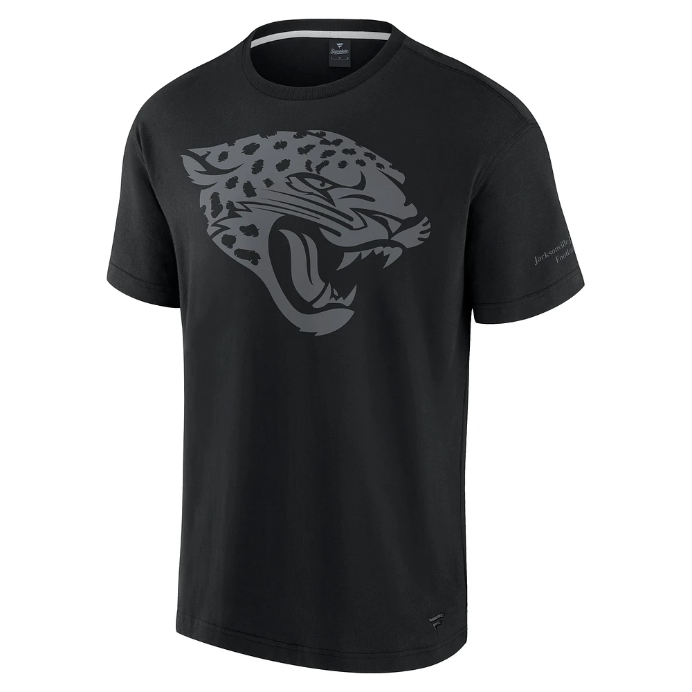 T-shirt unisexe emblématique Jacksonville Jaguars noir Fanatics Elements