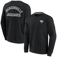 Sweat-shirt unisexe Fanatics noir Jacksonville Jaguars Elements ultra doux