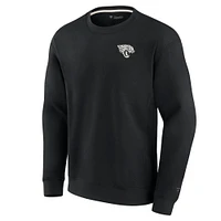 Sweat-shirt unisexe Fanatics noir Jacksonville Jaguars Elements ultra doux