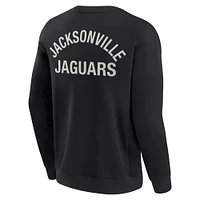 Sweat-shirt unisexe Fanatics noir Jacksonville Jaguars Elements ultra doux