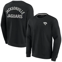 Sweat-shirt unisexe Fanatics noir Jacksonville Jaguars Elements ultra doux