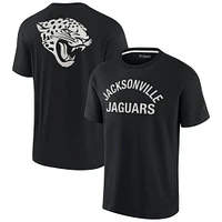 T-shirt unisexe fanatiques noir à manches courtes Jacksonville Jaguars Elements super doux