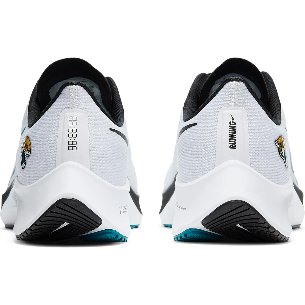 Chaussure de course unisexe Nike Jacksonville Jaguars Zoom Pegasus 37 Blanc