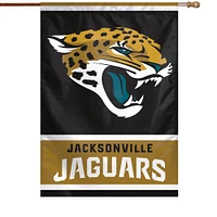 WinCraft Jacksonville Jaguars 28 "x 40" Bannière verticale simple face avec logo principal