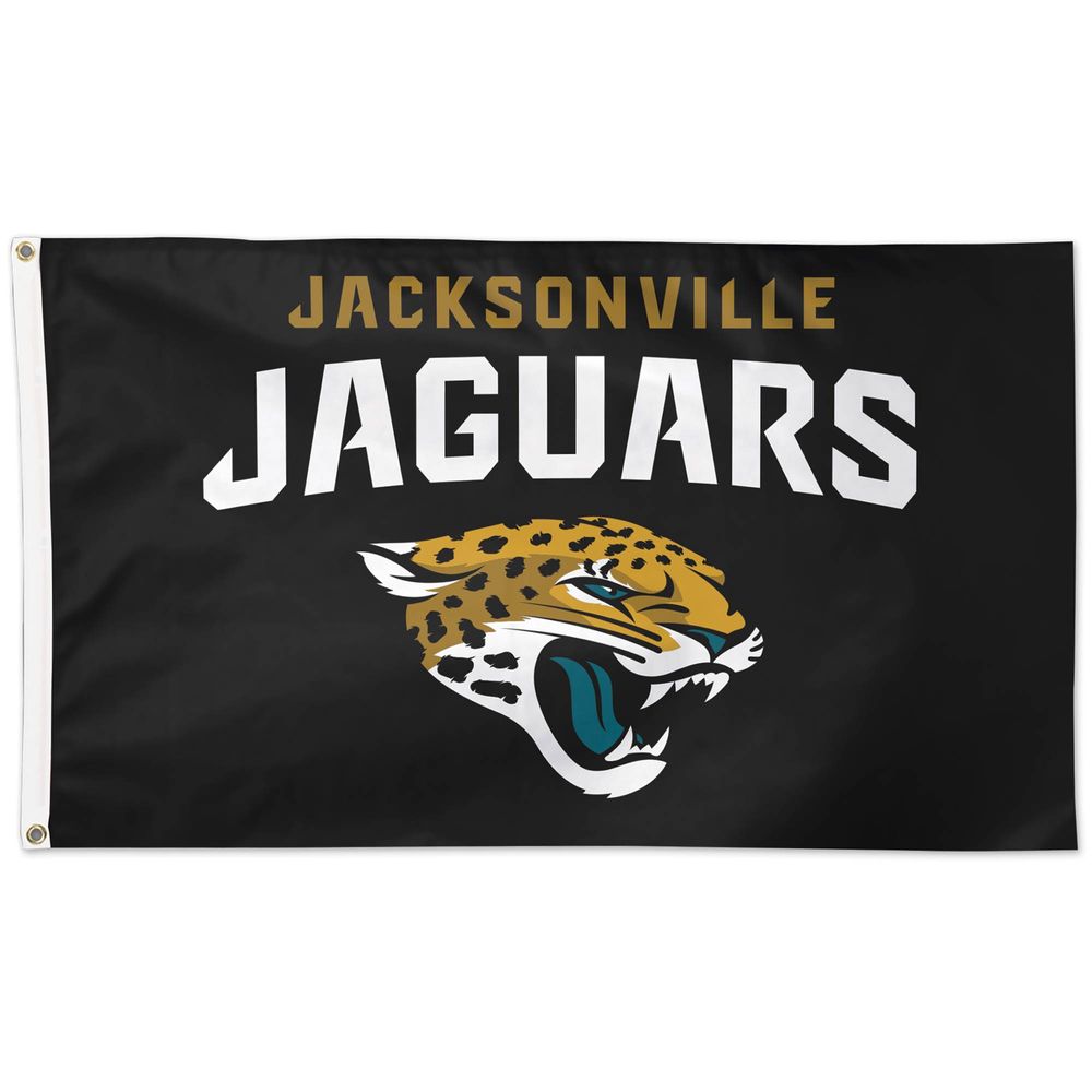 WinCraft Jacksonville Jaguars 3' x 5' Deluxe - Single-Sided Flag