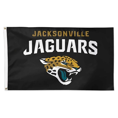 WinCraft Jacksonville Jaguars 3' x 5' Single-Sided Deluxe Flag