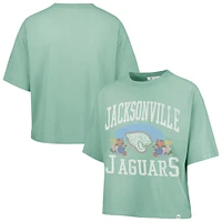 T-shirt court Florentina Montauk pour femme '47 Mint Jacksonville Jaguars