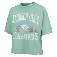 T-shirt court Florentina Montauk pour femme '47 Mint Jacksonville Jaguars