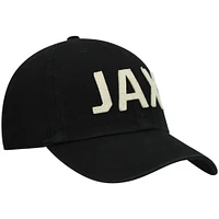 Women's '47 Black Jacksonville Jaguars Finley Clean Up Adjustable Hat