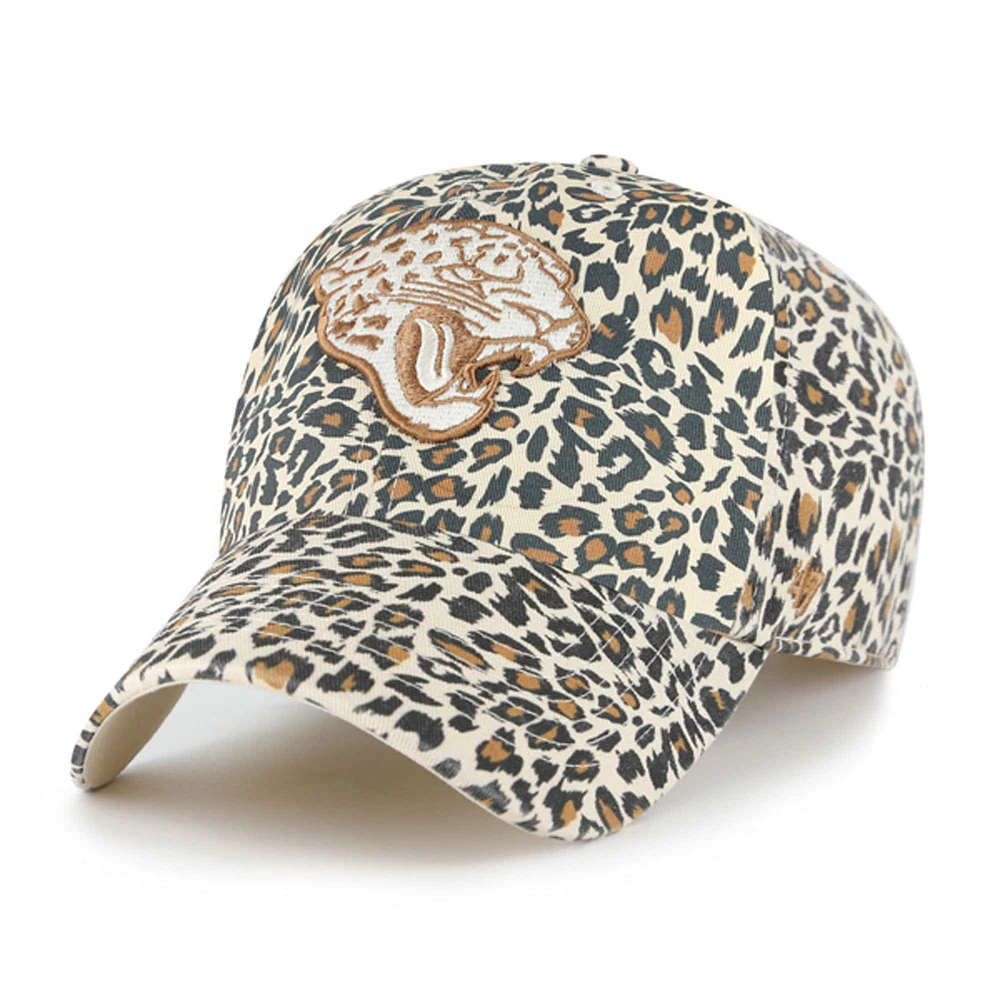 Women's '47 Natural Jacksonville Jaguars Lisa Clean Up Adjustable Hat