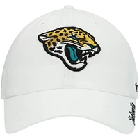 Casquette réglable '47 White Jacksonville Jaguars Miata Clean Up Logo pour femme