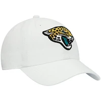 Casquette réglable '47 White Jacksonville Jaguars Miata Clean Up Logo pour femme