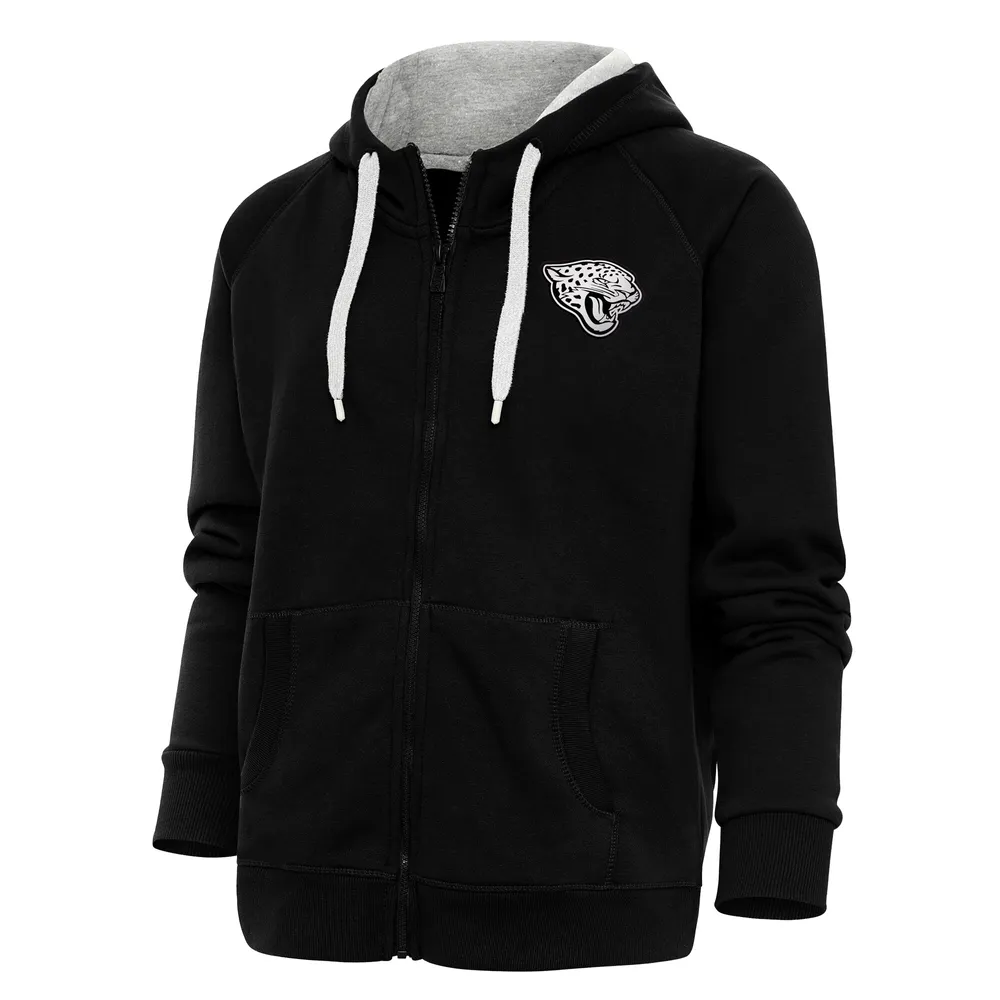 Philadelphia Eagles Antigua Women's Victory Full-Zip Hoodie - Black