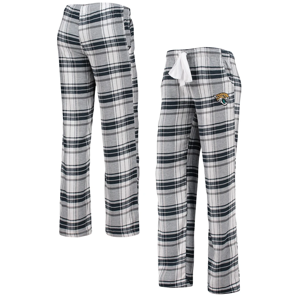 Women's Concepts Sport Charcoal/Gray Jacksonville Jaguars Accolade Flannel Pants