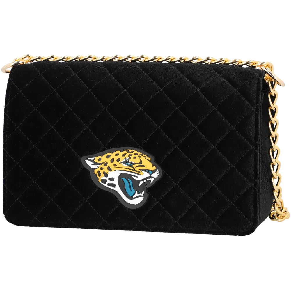 Lids Jacksonville Jaguars Cuce Women's Velvet Team Color Bag