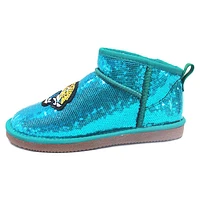 Bottines à paillettes Cuce Sarcelle Jacksonville Jaguars pour femmes