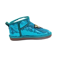 Women's Cuce  Teal Jacksonville Jaguars Sequin Ankle Boots