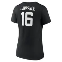 Fanatics Men's Trevor Lawrence Black Jacksonville Jaguars Player Graphic T-Shirt