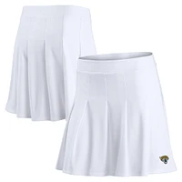 Women's Fanatics White Jacksonville Jaguars Primary Logo Tennis Skort