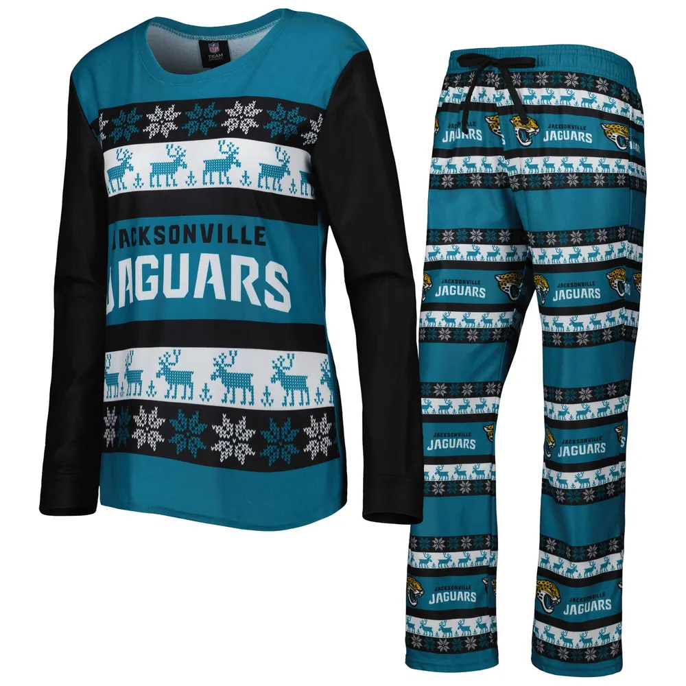 Women's FOCO Navy Dallas Cowboys Ugly Pajamas Set