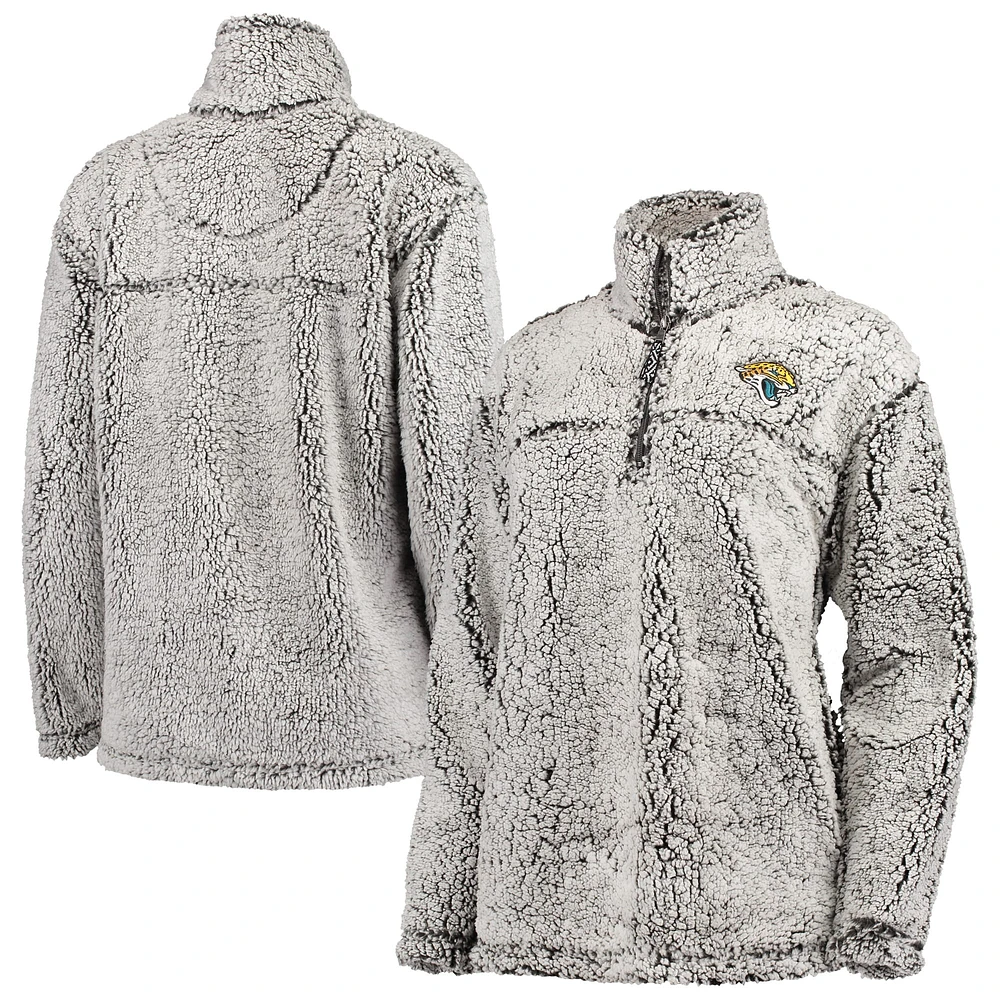 Veste à enfiler Sherpa G-III 4Her by Carl Banks Jacksonville Jaguars grise pour femme