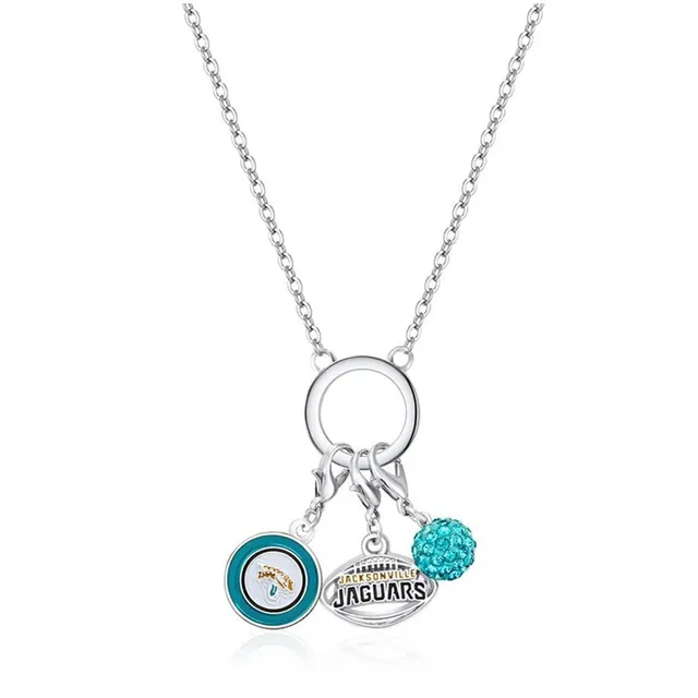 Women's Jacksonville Jaguars Circle Pendant Necklace