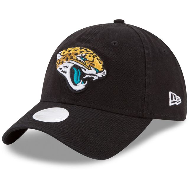 Casquette ajustable Jacksonville Jaguars Core Classic Primary 9TWENTY noire New Era pour femme