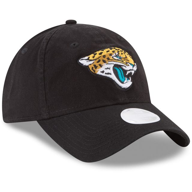 Casquette ajustable Jacksonville Jaguars Core Classic Primary 9TWENTY noire New Era pour femme