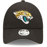 Women's New Era Black Jacksonville Jaguars Simple 9FORTY Adjustable Hat