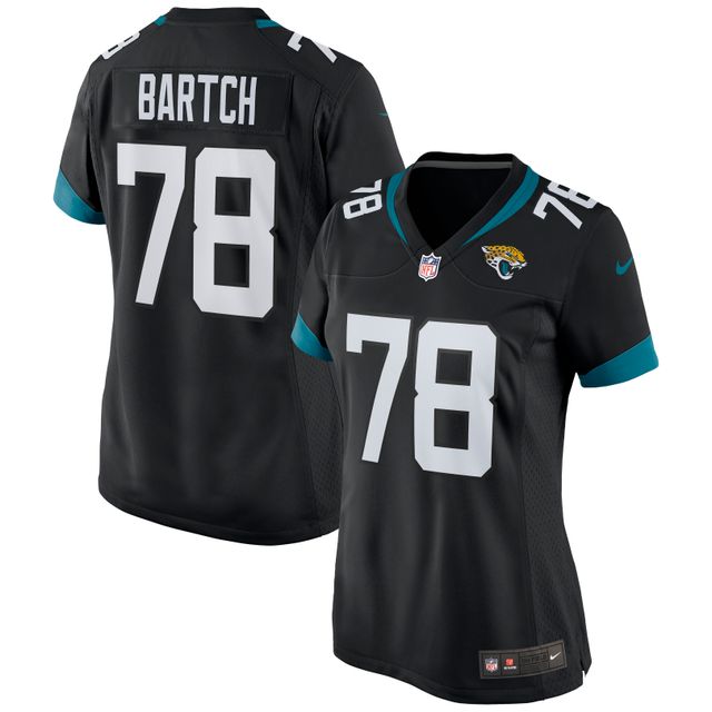 Maillot de match Nike Ben Bartch pour femme, noir, Jacksonville Jaguars