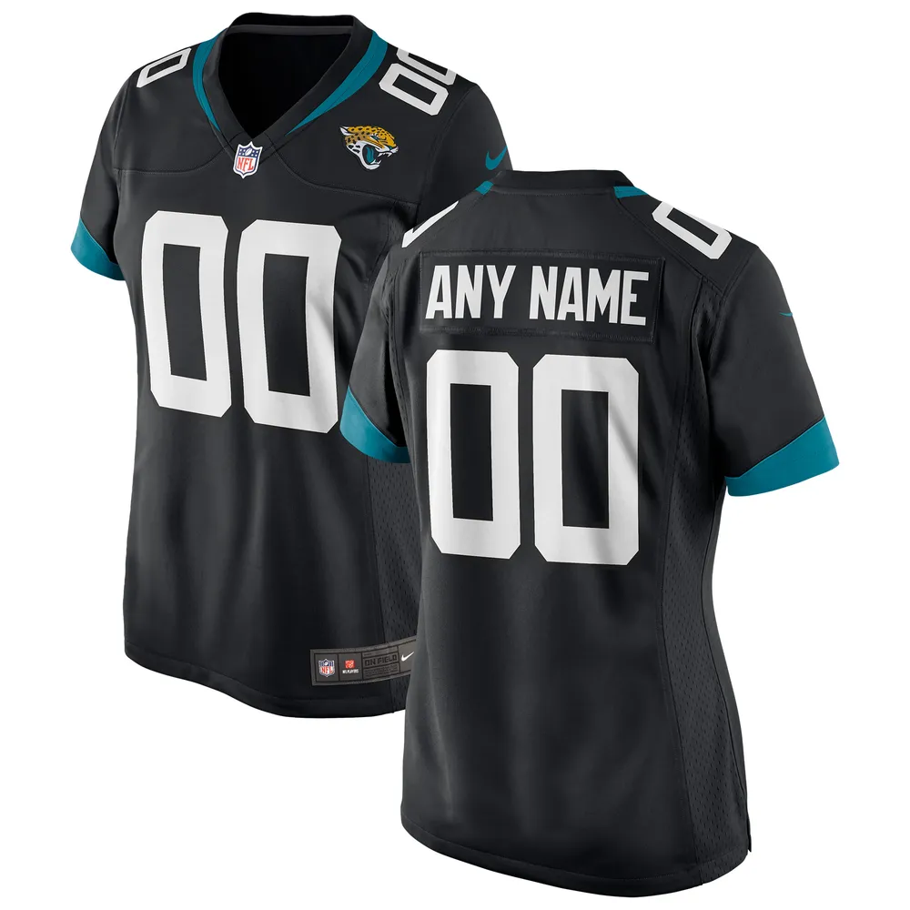 Jacksonville Jaguars Nike Game Team Jersey - Teal - Custom - Womens