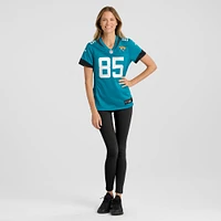 Women's Nike Brenton Strange  Teal Jacksonville Jaguars Team Game Jersey