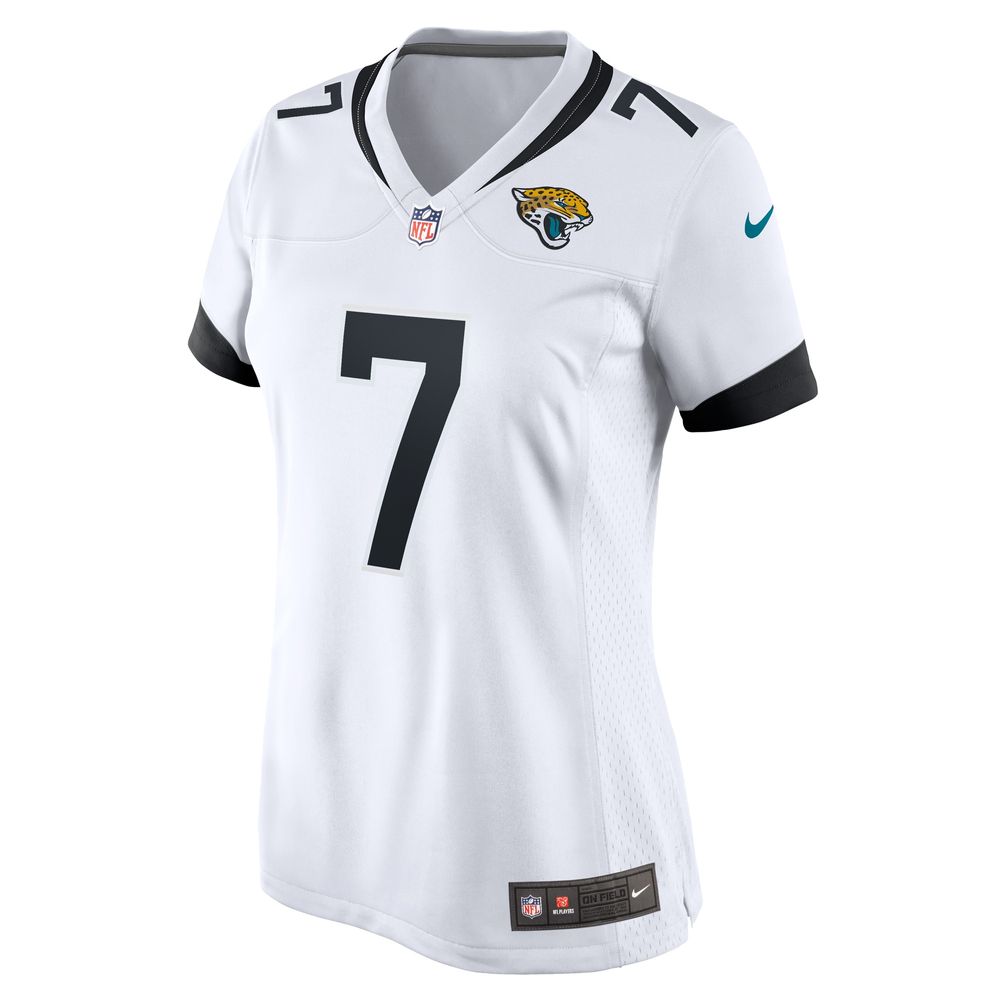 Women's Nike Byron Leftwich White Jacksonville Jaguars Retired Player Game Jersey